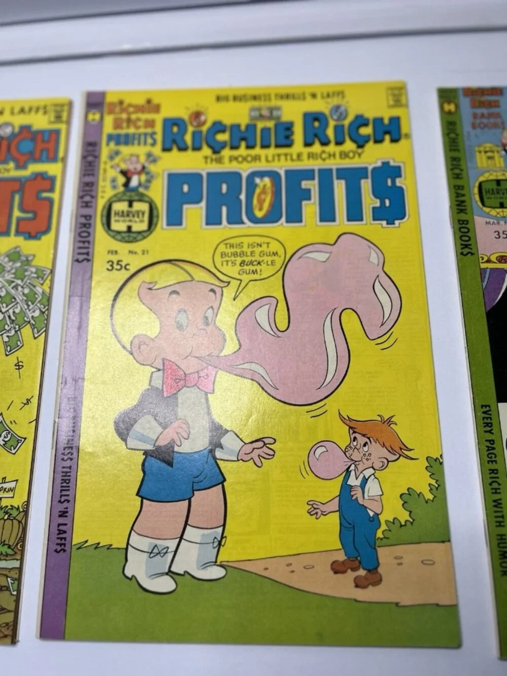 Richie Rich Profits Lot  #44 , 21 Bank Books 34 Higher Grade Comic Book
